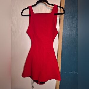 612 NWT Zara Red Sleeveless Dress